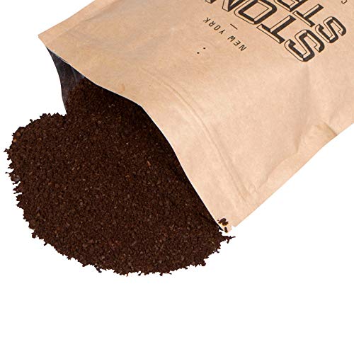 Stone Street Cold Brew Coffee, High Caffeine ‘Boost Blend’, Coarse Ground Coffee, Dark Roast, 1 Lb #TOP2