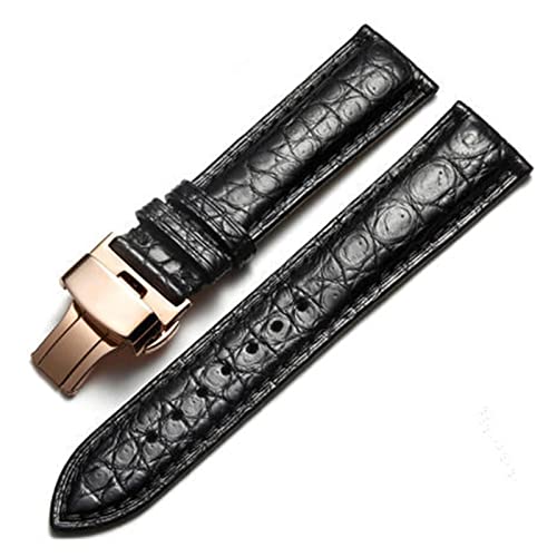Sangle de remplacement crocodile pour restaurer un bracelet de montre usé