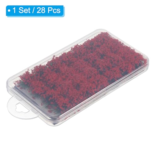 PATIKIL Static Flower Cluster Grass Tuft Model - Image 3