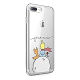 Esta funda iPhone 7/iPhone 8 está hecha de poliuretano termoplástico flexible (TPU). El material de TPU de alta calidad proporciona un agarre suave y cómodo. Ajuste ligero y transparente. es muy delgado y ligero, con el fin de preservar el aspecto natural desnudo.Aislamiento térmico,Resistente al calor y Sudor anti-mano.