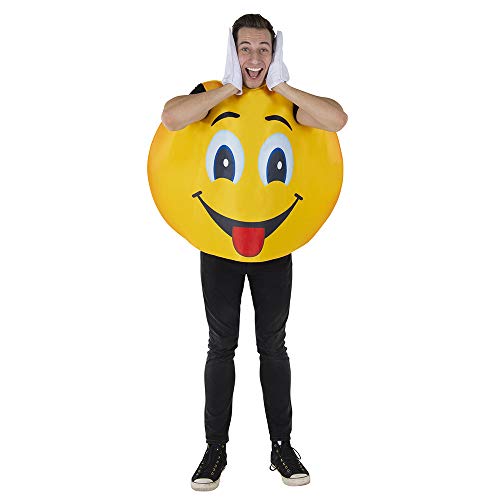 Disfraz Emoticono Sonriente Dress Up America miniatura 3