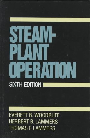 By Everett B. Woodruff Steam-Plant Operation (6th Sixth Edition) [Hardcover]
