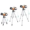Astronomical Refracting Telescope,MLABINYA 70mm Travel Telescope(15X-150X) Portable Telescope with Multilayer Broadband Coating Adjustable Tripod and Finderscope, Telescope for Adults,Kids,Beginner #3