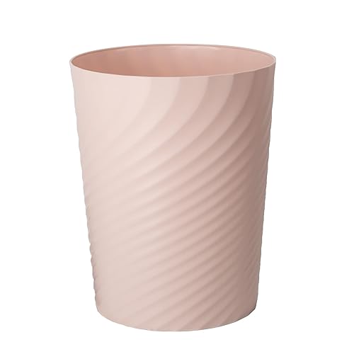 Miniatura 14 de UUJOLY Cubo de basura pequeño de plástico, cesta de basura para baños, lavandería, cocinas, oficinas, habitaciones de niños, dormitorios (blanco,