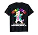 Unicorn Nurse Funny Nursicorn Rainbow Nursing RN Gift Women T-Shirt Small