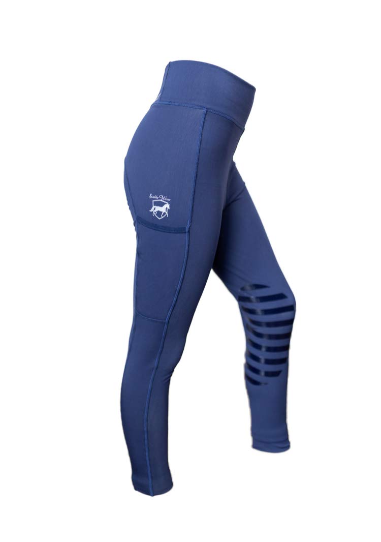 Finn Tack Horze Women's Ladies Light Brown Tan Full Seat Silicone Grip Lightweight English Riding Breeches (US 30/EU 42)