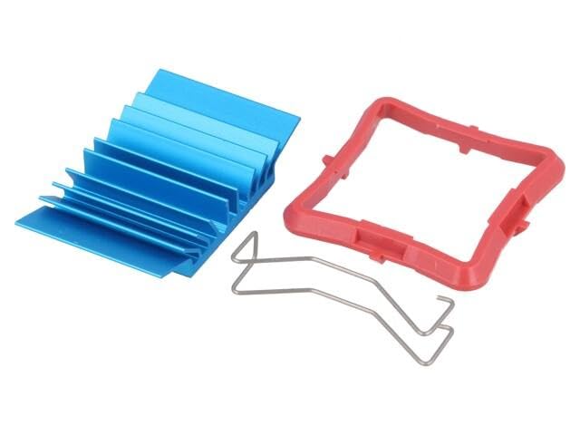 Dissipateur en aluminium bleu ATS-50270B-C1-R0 avec usinage de précision 27mm