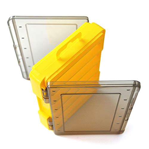 Estojo de armazenamento, Andoer 4 PCS Caixa de pesca isca de pesca Caixas de anzol Lateral Caixa de