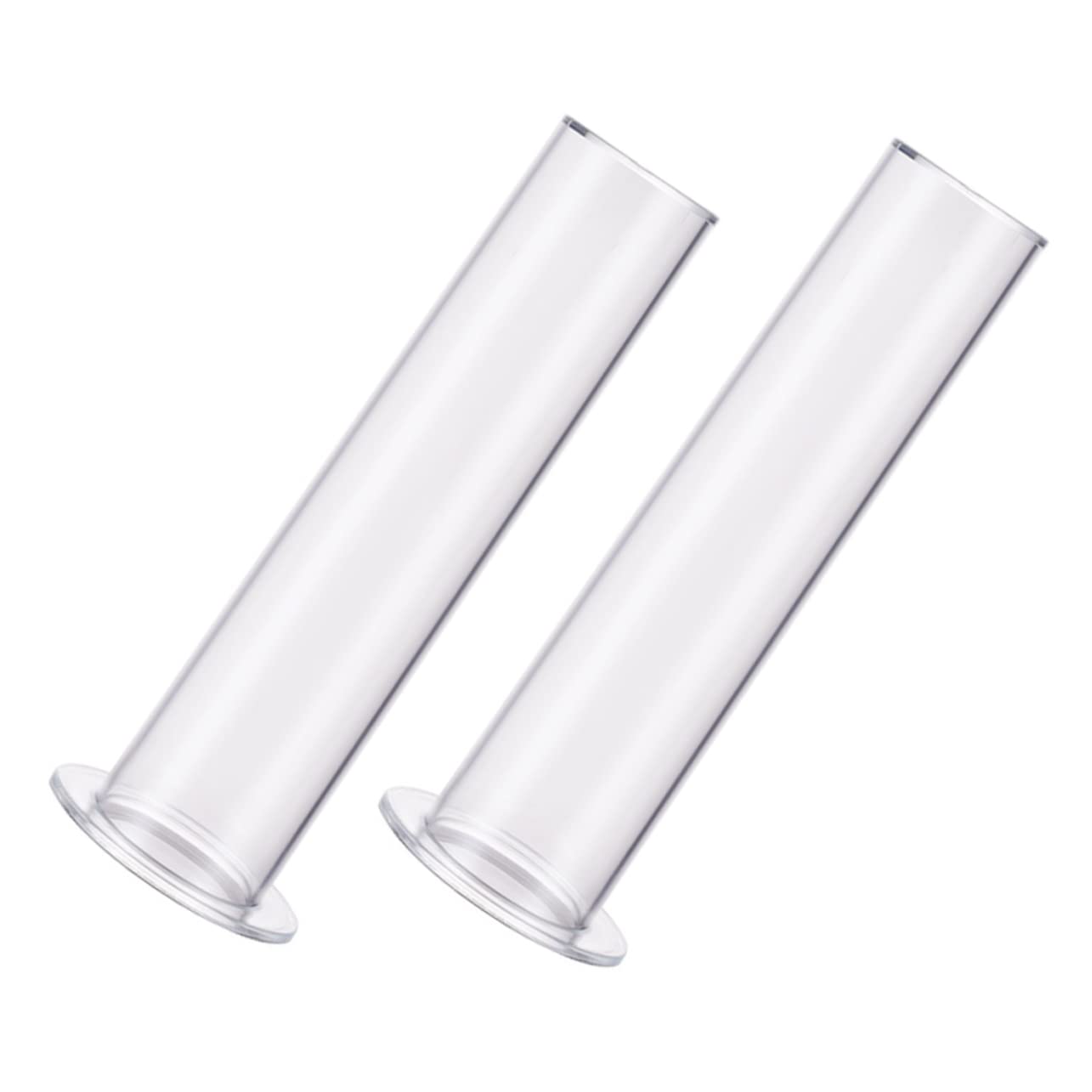 Rangement élastiques cheveux et bracelets support vertical transparent Healvian 2 pièces