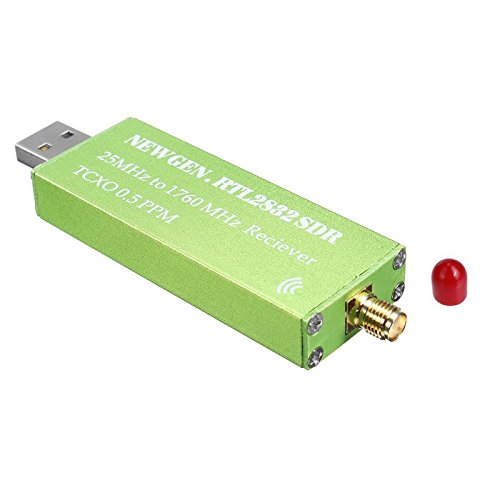 Adattatore USB RTL-SDR RTL2832U R820T2 1Ppm Ricevitore Sintonizzatore TV TCXO
