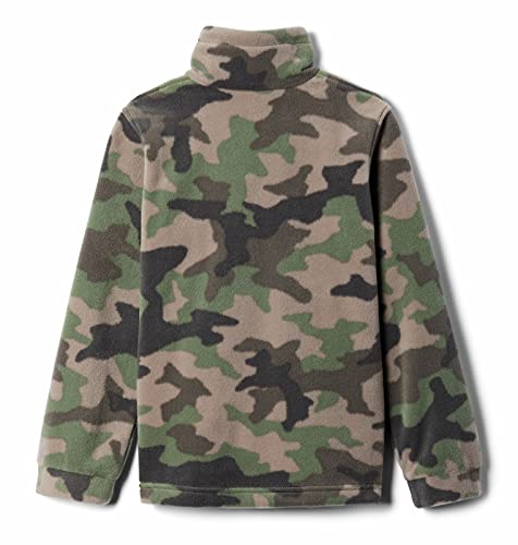 Columbia Boys' Big Zing Iii Fleece Jacket, Cypress Trad Camo (B) Print, Large #TOP5