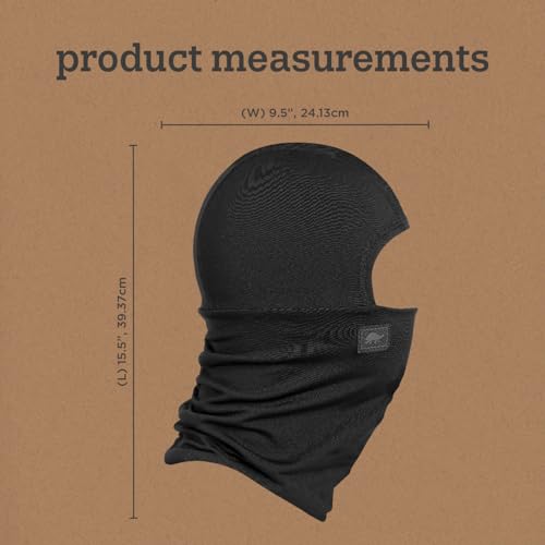 Turtle Fur Youth Shellaclava Comfort Shell UV Fleece Lined Neck Warmer Helmet Liner Winter Balaclava Hood, Ages 7-124