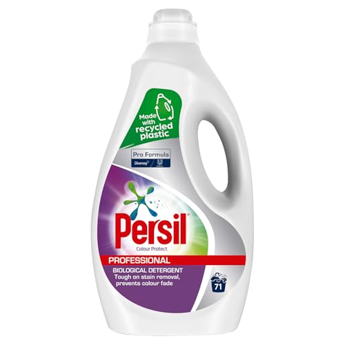 Persil Colour Protect Laundry Liquid 5L – Professional Washing Detergent for Colours & Fabrics | Stain Removal Liquid for Bright Colours, Bulk Laundry Detergent for Home & Commercial Use
