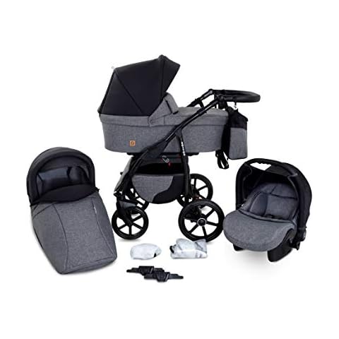 Boston Cochecito de Bebe 3in1 Combi Carrito SILLA de COCHE by GaGaDumi Cover