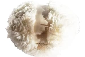 Jumbo Teddy Bear Oatmeal Fluffy Fleece Powder Puff For Dusting Powder Extra Large