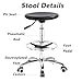 SFKLYU Industrial Polyurethane Stool, Ergonomic Drafting Stool, Adjustable Height Heavy Duty for Home, Auto, Lab, Cleanroom,A3