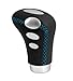 Produktbild Lampa 00080 Schaltknauf Cobra schwarzes Leder blaue Nähte