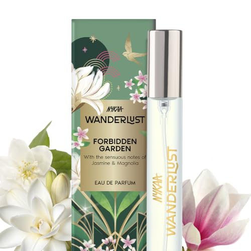 Image of Nykaa Wanderlust Forbidden Garden Eau De Parfum I Travel size, mini Perfume for Women - 16 ml I Jasmine and Magnolia Perfume | Long-Lasting, Travel‐Friendly, Vegan,Paraben‐Free, IFRA Certified
