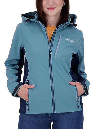 Veste softshell femme avec capuche amovible protection coupe-vent imperméable Nunavut