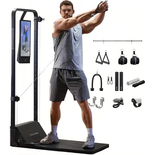 Gym Monster 2 Smart Home Gym, Upgraded AI-Powered Home Workout Machine, Multi-Functional Smith Machine, Full Body Strength Training Fitness Equipment,