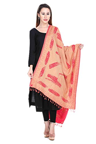 Image of KRITI Paisley Design Woollen Beige Color Shawl For Women
