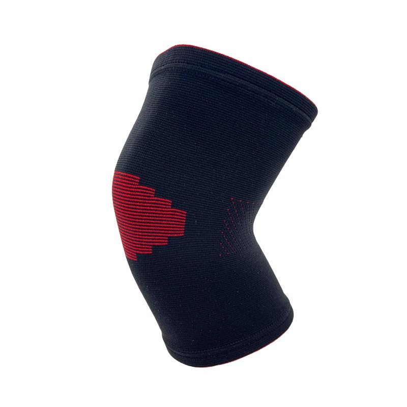 Exercise, protection Nylon Elastic Knitted Warm Protective Gear Cycling Fitness Running Sports Knee Pads for Fitness, cycling, running, playing football(L/XL)