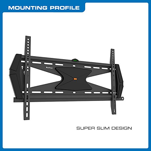Qualgear Heavy Duty Fixed Tv Wall Mount For 37" To 70" Flat Panel And Curved Tvs, Black (Qg-Tm-030-Blk) [Ul Listed] #TOP3