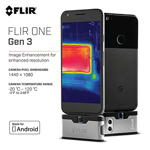 Thermal Camera FLIR One Gen 3 Android USB-C et testeur d'humidité Brennenstuhl MD - 3