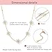 Elegance 11 designs White Daisy Flower Necklace For Women Dainty Trendy Fashion Gift Waterproof Stainless Steel Necklace