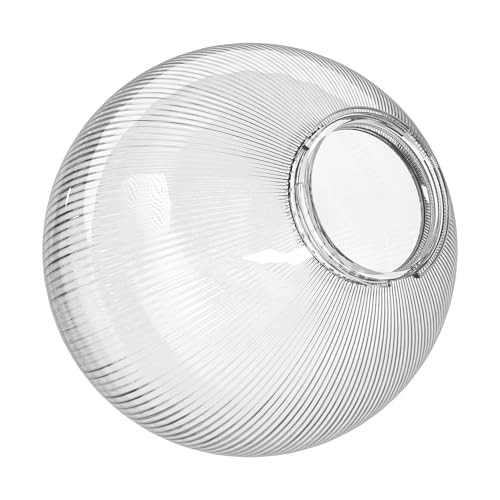 Image of KASTLITE 12 inch Clear Prismatic Acrylic Post Globe, 3.94 inch Twist Lock Neck, USA