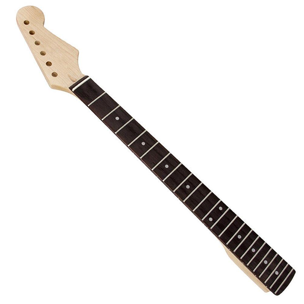BTSEURY 22 Fret Guitar Neck, Wood Fingerboard, Rosewood Fingerboard, Electric Guitar Replacement, White, 65*6,5 cm - Image 3