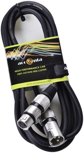 Accenta ACC-2110 XLR Cable, 10'/3 Meters