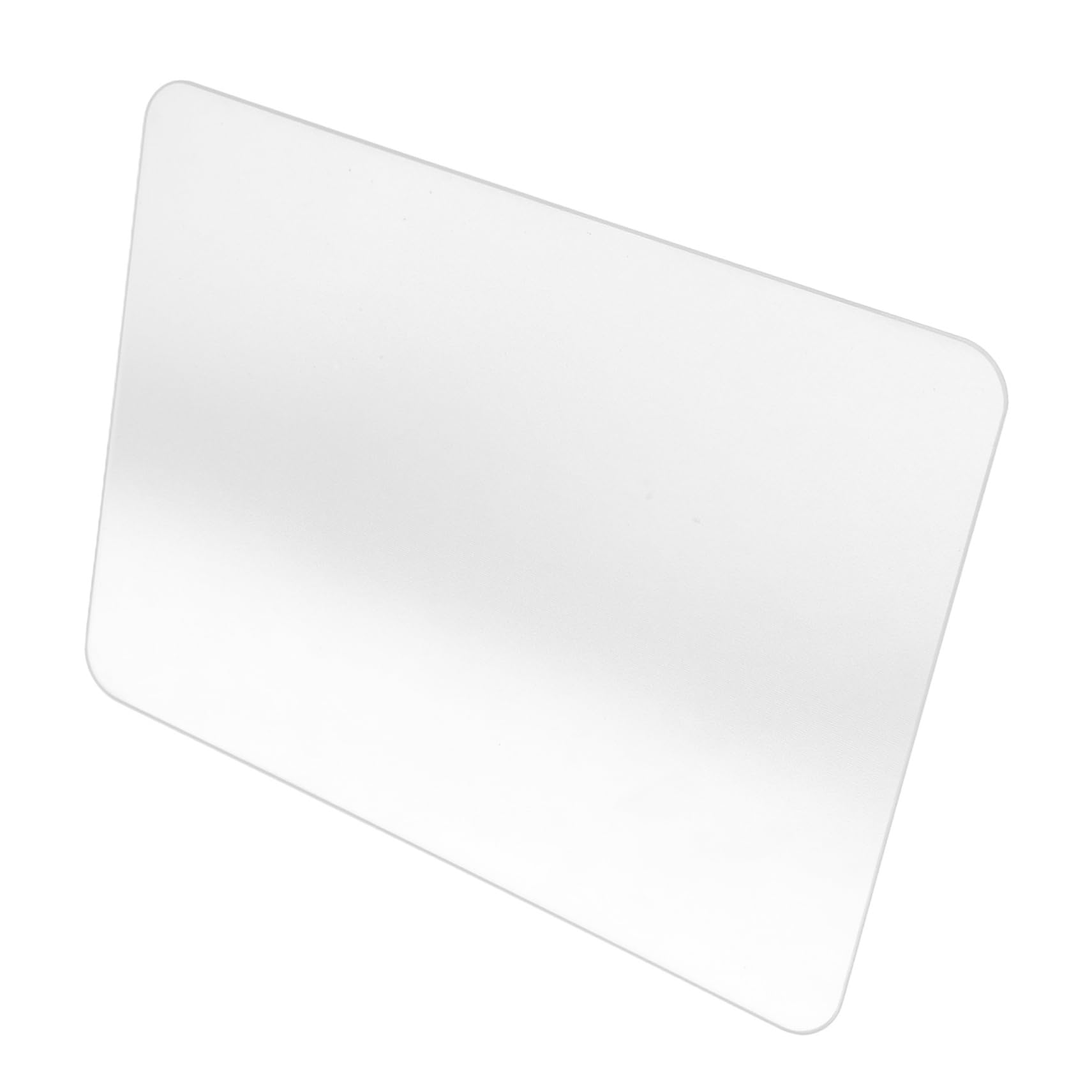 Großes Transparentes Mauspad mit Glatter Oberfläche aus Glas und Stabiler Tischmatte für Gaming und Schreibtischdekoration