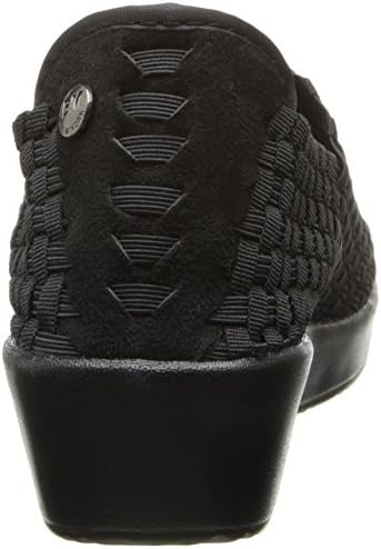 Bernie Mev Women's Smooth Cha Slip-On Loafer, Black, 40 EU/9.5-10 M US | Image 2