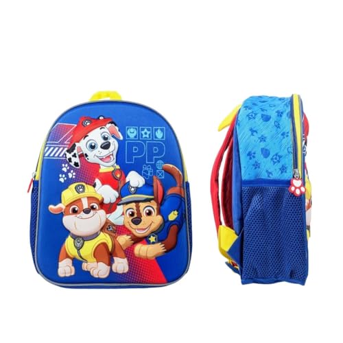 Sac à dos Pat Patrouille 3D bleu, l'idée cadeau parfaite pour garçon