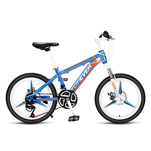 Axdwfd Kinderfahrräder Erwachsene Mountainbike, 20-Zoll-Räder, Herren- / Damen-Legierungsrahmen, 24-Gang, Scheibenbremsen