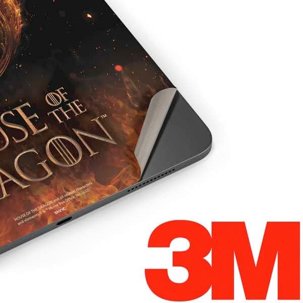 Skinit Decal Tablet skin compatible with iPad Pro 12.9in (2020) - Officially Licensed HBO House of The Dragon Flaming Tararyen Sigil Design