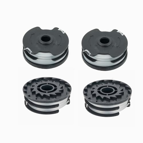 Replacement Line Spools for LIDL for Parkside, Cordless Brush Cutter for PRTA 20-Li A1 B2 C3, Strimmer Spare Parts (4 pcs)