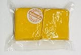 Queso Amarillo Dominicano, Soft Yellow Dominican Cheese for Frying, 2 lb (Sliced)