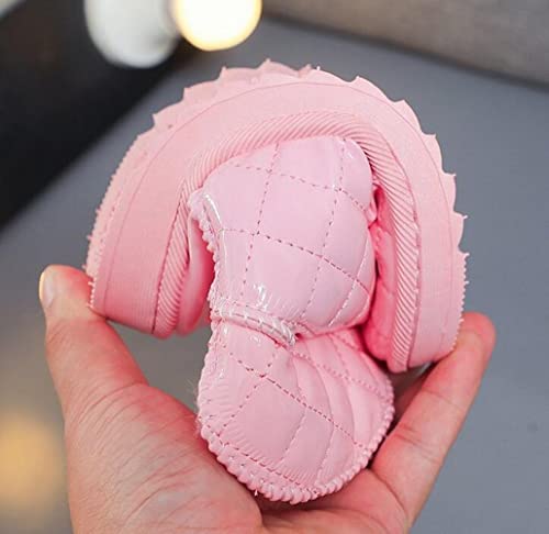 Girl's Snow Boots Kids Warm Winter Boots Fur Lined Waterproof Boots3