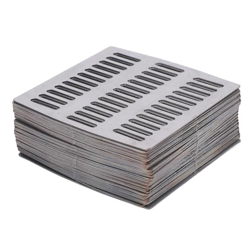 Cubiertas para orificios de drenaje de acero inoxidable Generic rejilla antiplagas recortable