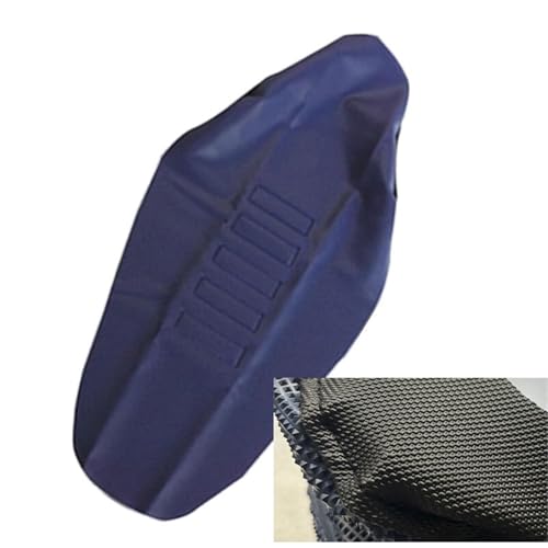 Housse de siège de moto Pro bleue pour motocross et selle EXC YZF WR