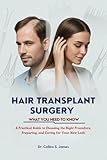 HAIR TRANSPLANT SURGERY WHAT YOU NEED TO KNOW: A Practical Guide to Choosing the Right Procedure, Preparing, and Caring for Your New Look (English Edition)