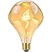 TIANFAN Edison Bulb Led Bulb Vintage 4W Dimmable 110-130V 2000Kelvin Super Yellow Warm Decorative Light Bulb (G40 Alien)