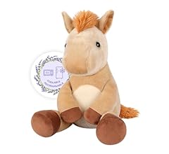 SuzziPals Heatable & Coolable Horses Stuffed Animals, Microwave Heating Pad, Horses Plush for Companion, Cute Plushies Lave…