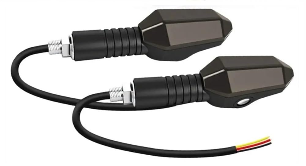 Luces de giro para motocicleta de alto brillo con advertencia visual avanzada 8