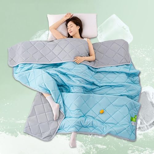 Couverture de refroidissement plaid respirant pour nuits chaudes - 7