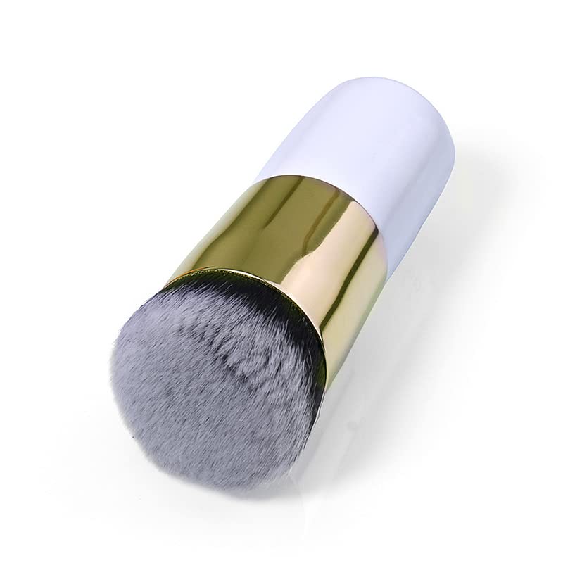 Brochas de maquillaje para polvo de viaje, con bronceador, resaltador, polvo cosmético