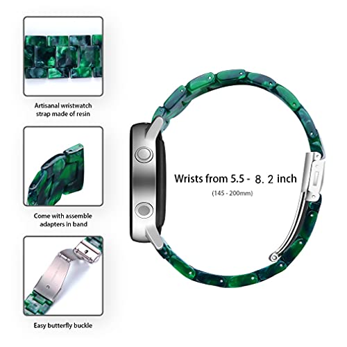 Correa de resina para reloj compatible Garmin 20mm miniatura 2