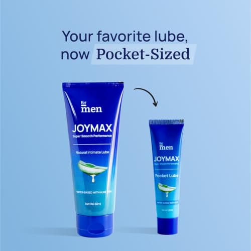 Image of ForMen Water-Based Pocket Intimate Lube Gel with Aloe Vera | Lubricant Gel Men & Women | Non-Sticky, Long-Lasting, Anti-Stain & Skin-Friendly - 20 ml (Pack of 3)